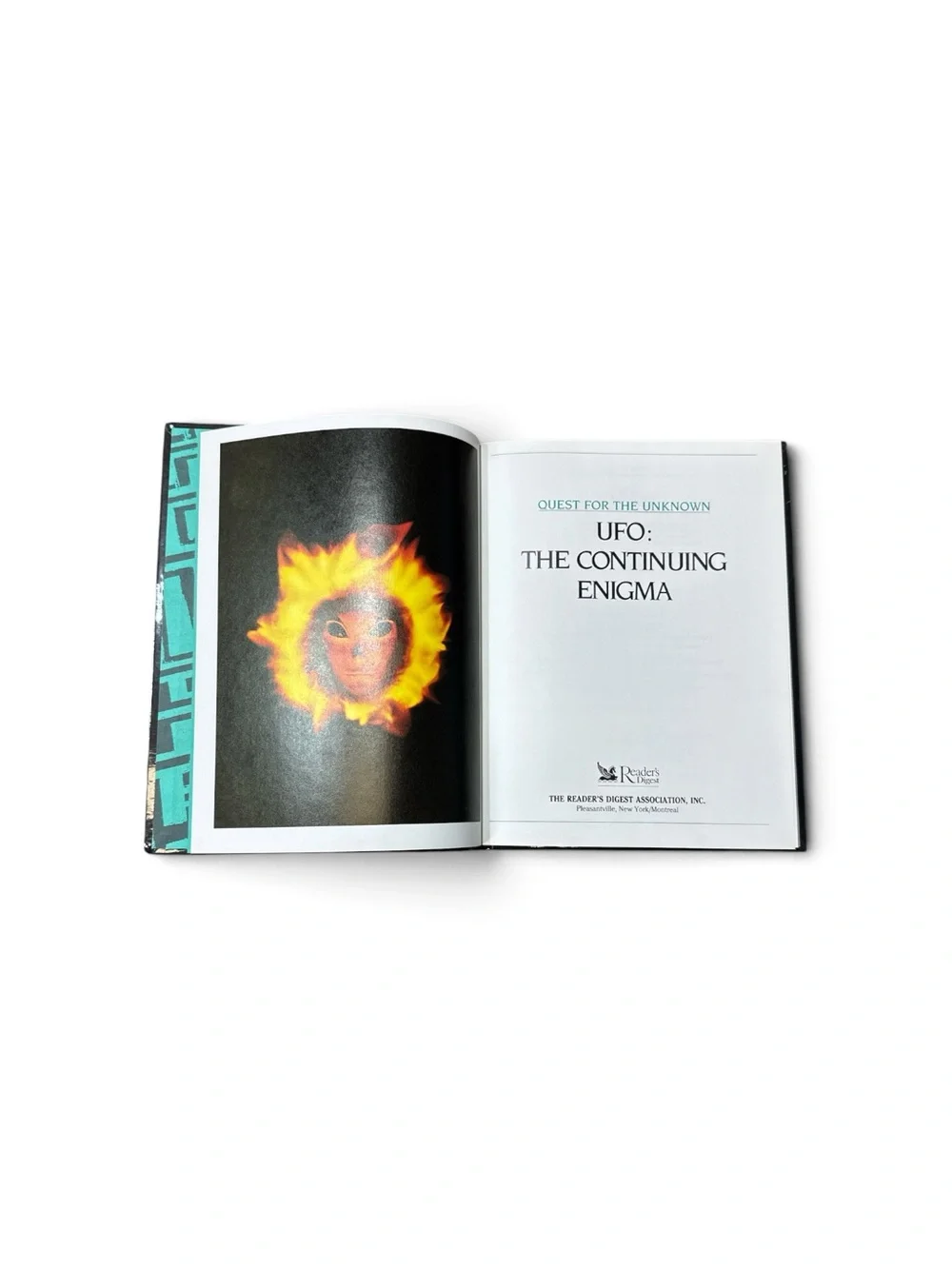Vintage 1991 UFO The Continuing Enigma Reader’s Digest Alien Hardcover Book